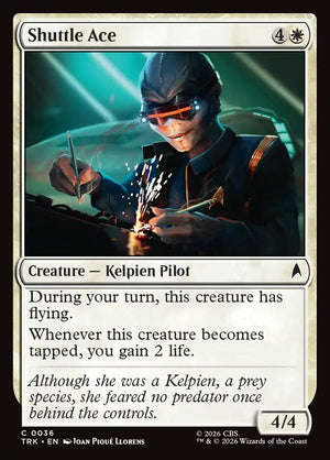 Magic The Gathering - Star Trek - Shuttle Ace - 36 - Common - Foil