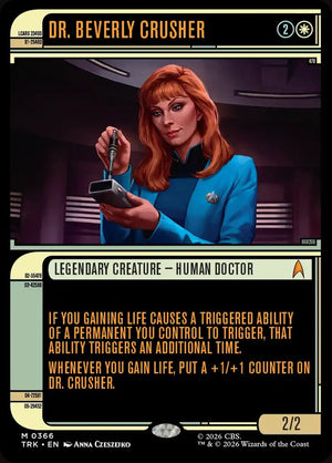 Magic The Gathering - Star Trek - Dr. Beverly Crusher (Showcase) - 366 - Mythic