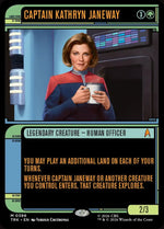 Magic The Gathering - Star Trek - Captain Kathryn Janeway (Showcase) - 386 - Mythic - Foil