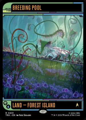 Magic The Gathering - Star Trek - Breeding Pool (Showcase) - 401 - Rare - Foil