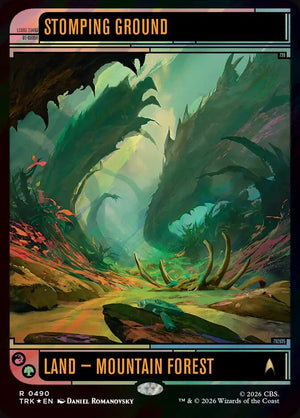 Magic The Gathering - Star Trek - Stomping Ground (Showcase) - 490 - Rare