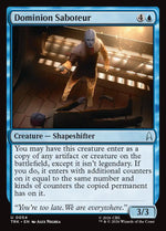 Magic The Gathering - Star Trek - Dominion Saboteur - 54 - Uncommon - Foil