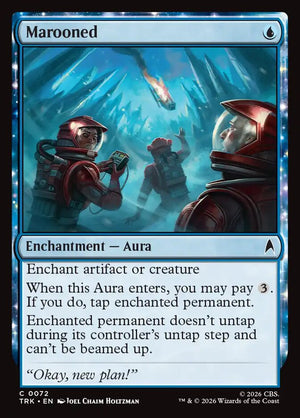 Magic The Gathering - Star Trek - Marooned - 72 - Common - Foil