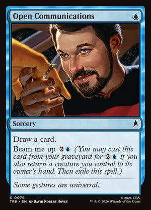 Magic The Gathering - Star Trek - Open Communications - 76 - Common