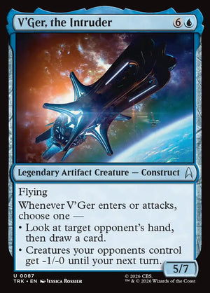 Magic The Gathering - Star Trek - V'Ger, the Intruder - 87 - Uncommon
