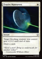 Magic The Gathering - Star Trek Commander - Evasive Maneuvers - 132 - Common - Foil