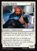 Magic The Gathering - Star Trek Commander - Sickbay Orderly - 138 - Common - Foil