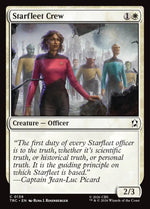 Magic The Gathering - Star Trek Commander - Starfleet Crew - 139 - Common - Foil
