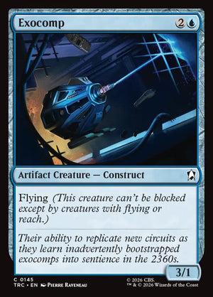 Magic The Gathering - Star Trek Commander - Exocomp - 145 - Common - Foil