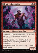 Magic The Gathering - Star Trek Commander - Mek'leth Berserker - 166 - Common
