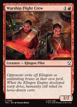 Magic The Gathering - Star Trek Commander - Warship Flight Crew - 168 - Common