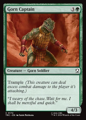 Magic The Gathering - Star Trek Commander - Gorn Captain - 172 - Common