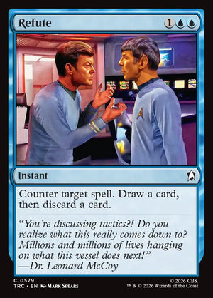 Magic The Gathering - Star Trek Commander - Refute - 579 - Common