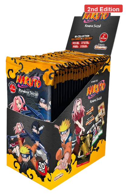 Naruto Mythos TCG - 2nd Edition - Booster Box (24 Packs) - Pre Order