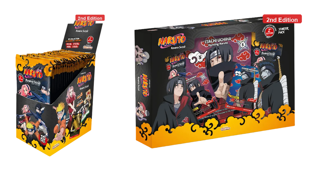 Naruto Mythos TCG - 2nd Edition - Booster Box and Starter Pack