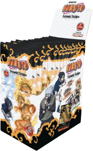 Naruto Mythos TCG - Set 2 - Shinobi Shiren - 1st Edition Booster Box (24 Packs) - Pre-Order