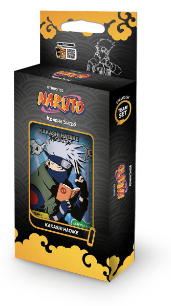 Naruto Mythos TCG - Second Edition - Set 01 - Team Set - Kakashi
