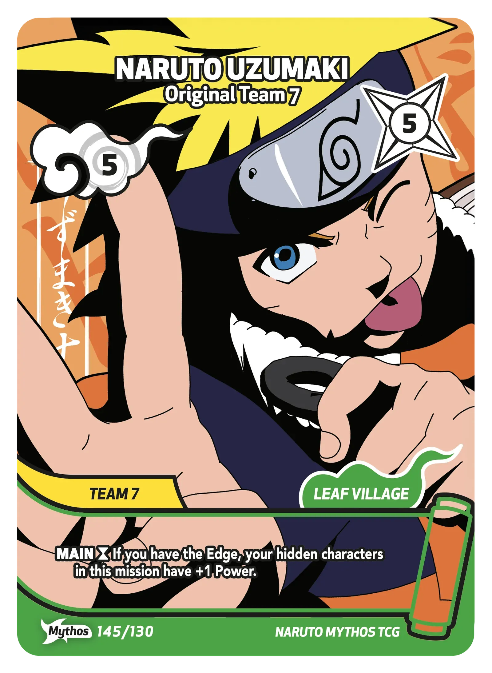 Naruto Mythos TCG - Second Edition - Set 01 - Team Set - Naruto Naruto Mythos TCG - Second Edition - Set 01 - Team Set - Naruto