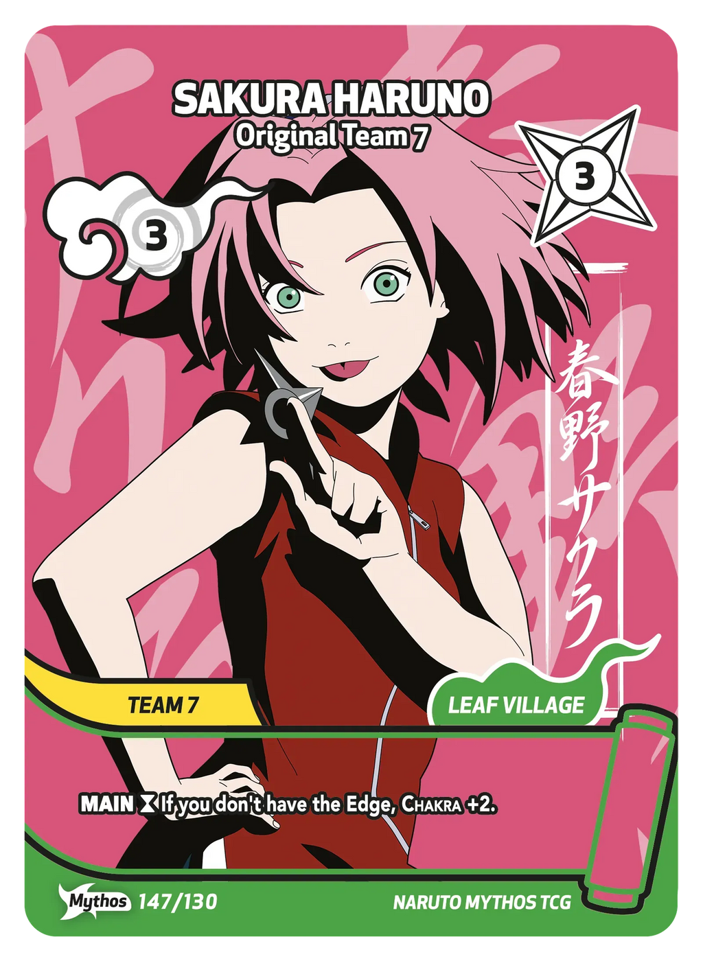 Naruto Mythos TCG - Second Edition - Set 01 - Team Set - Sakura