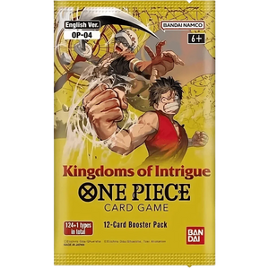 One Piece TCG - Kingdoms Of Intrigue (OP-04) - Booster Pack