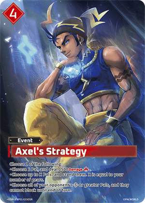 Palworld TCG - Dawn of Palpagos - Axel's Strategy - EBP01-023OSR