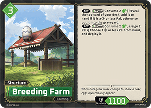 Palworld TCG - Dawn of Palpagos - Breeding Farm - EBP01-063