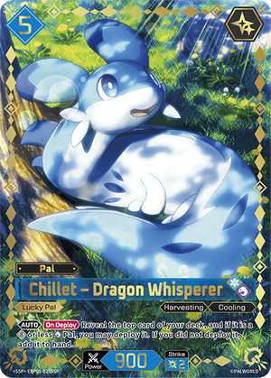 Palworld TCG - Dawn of Palpagos - Chillet - Dragon Whisperer - EBP01-025SSP