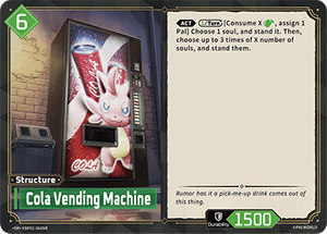 Palworld TCG - Dawn of Palpagos - Cola Vending Machine - EBP01-064SR