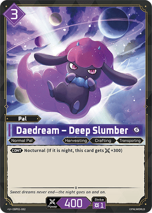 Palworld TCG - Dawn of Palpagos - Daedream - Deep Slumber - EBP01-082
