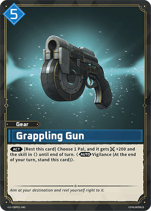 Palworld TCG - Dawn of Palpagos - Grappling Gun - EBP01-045