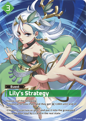 Palworld TCG - Dawn of Palpagos - Lily's Strategy - EBP01-070OSR