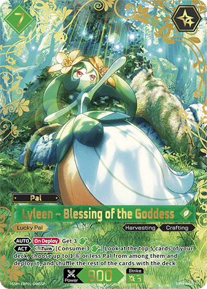 Palworld TCG - Dawn of Palpagos - Lyleen - Blessing of the Goddess - EBP01-049SSP
