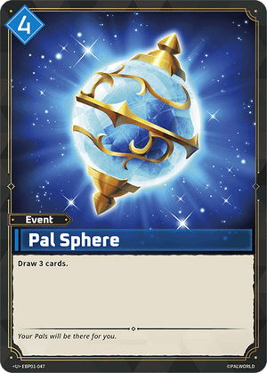 Palworld TCG - Dawn of Palpagos - Pal Sphere - EBP01-047