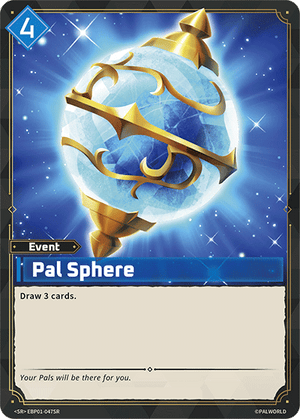 Palworld TCG - Dawn of Palpagos - Pal Sphere - EBP01-047SR