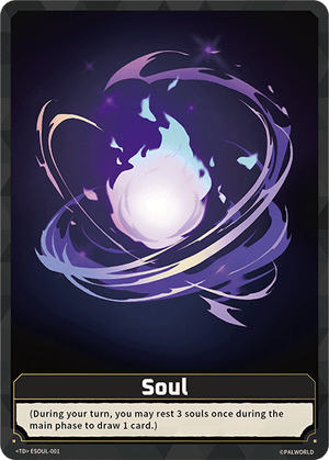 Palworld TCG - Dawn of Palpagos Red Blue - Soul - ESOUL-001