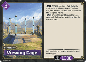 Palworld TCG - Dawn of Palpagos - Viewing Cage - EBP01-092