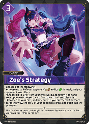 Palworld TCG - Dawn of Palpagos - Zoe's Strategy - EBP01-095