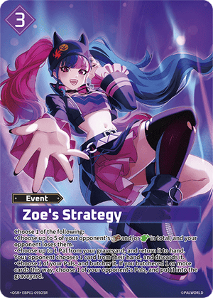 Palworld TCG - Dawn of Palpagos - Zoe's Strategy - EBP01-095OSR