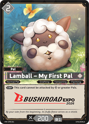 Palworld TCG - Palworld Promos 2026 - Lamball - My First Pal - EPR-001