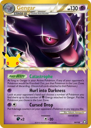 Pokemon TCG - ME: 30th Celebration Classic Collection - Gengar - 94/102 - Holofoil