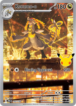 Pokemon TCG - ME: 30th Celebration - Kommo-o - 143/128 - Holofoil