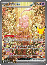 Pokemon TCG - ME: 30th Celebration - Mew ex - 152/128 - Holofoil