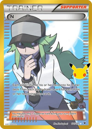 Pokemon TCG - ME: 30th Celebration Classic Collection - N - 101/101 - Holofoil