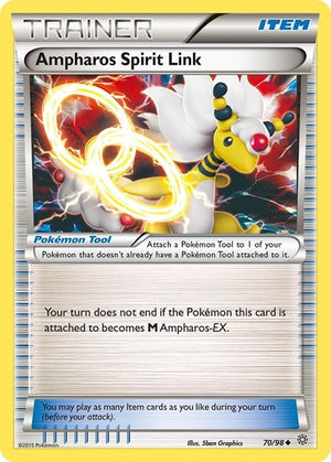 Pokemon TCG - XY - Ancient Origins - Ampharos Spirit Link - 70/98