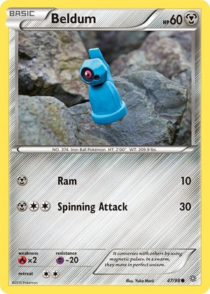 Pokemon TCG - XY - Ancient Origins - Beldum - 47/98