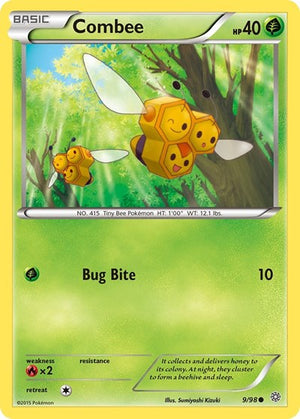 Pokemon TCG - XY - Ancient Origins - Combee - 9/98 - Reverse Holofoil