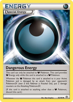 Pokemon TCG - XY - Ancient Origins - Dangerous Energy - 82/98 - Reverse Holofoil
