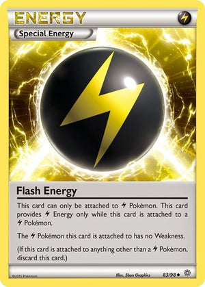 Pokemon TCG - XY - Ancient Origins - Flash Energy - 83/98 - Reverse Holofoil