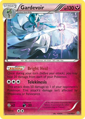 Pokemon TCG - XY - Ancient Origins - Gardevoir - 54/98 - Reverse Holofoil