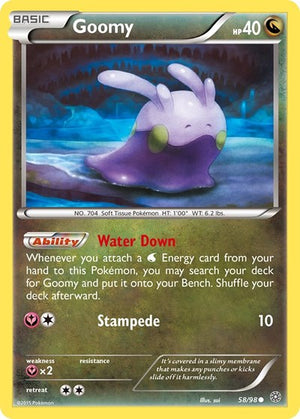 Pokemon TCG - XY - Ancient Origins - Goomy - 58/98